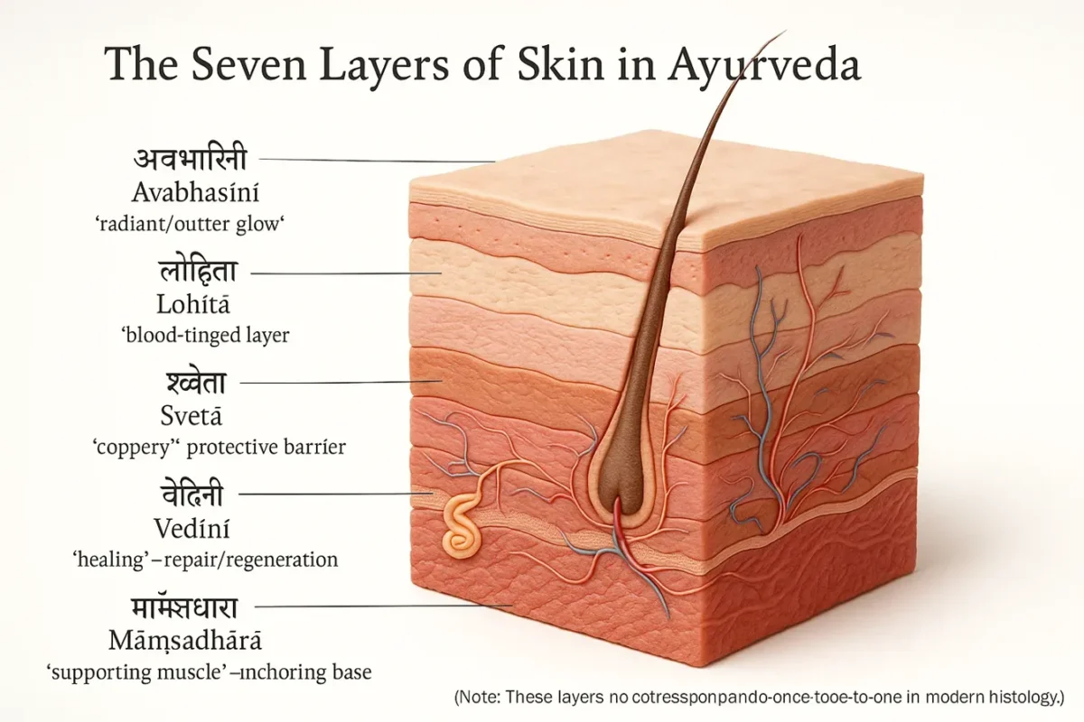 Skin Types Based on Other Sanskrit Theories