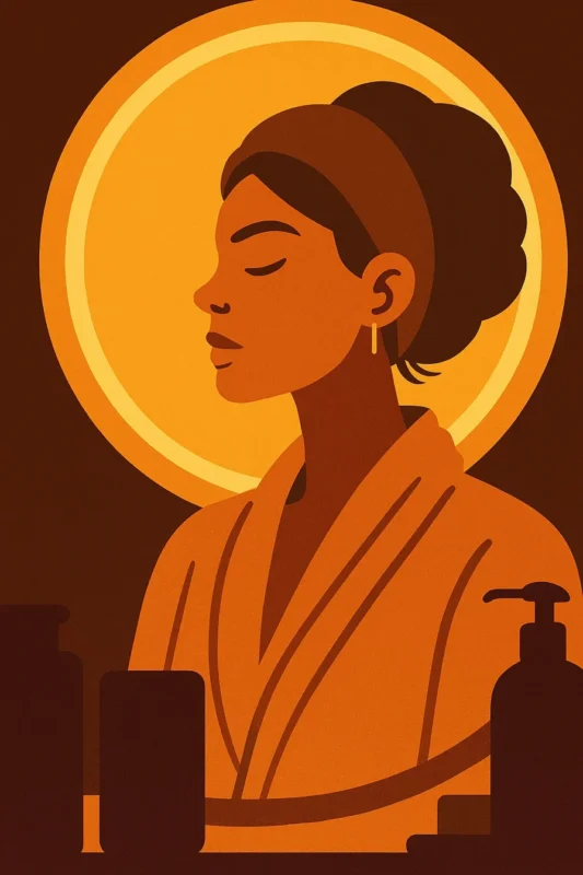 bathroom mirror