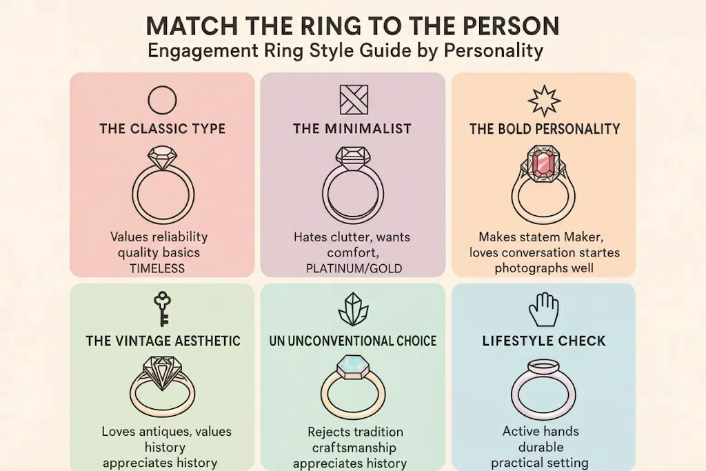 How to Choose an Engagement Ring That Actually Fits Your Partner
