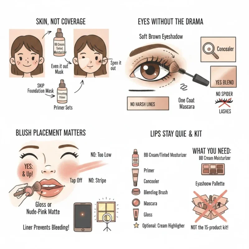 Most makeup tutorials