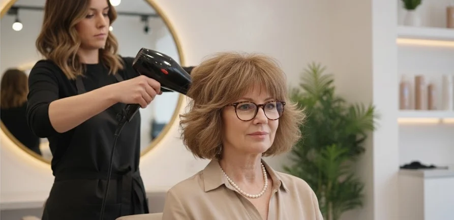 Feathered Layers with Glasses