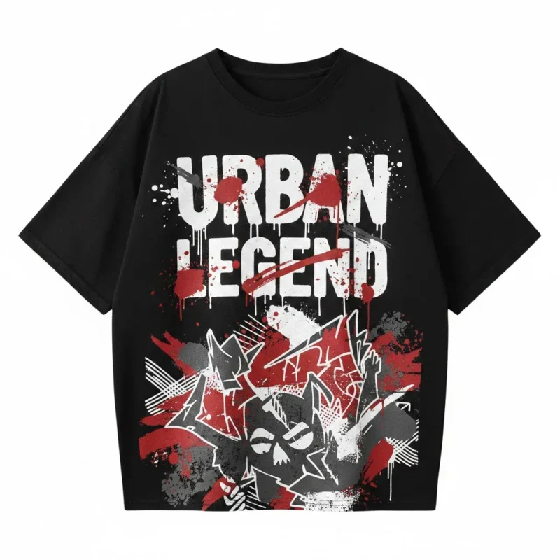 Streetwear Urban Print T-Shirt