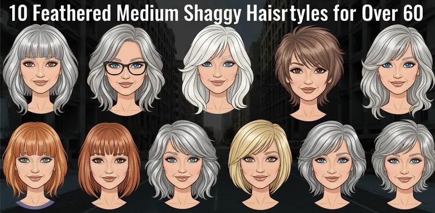 shaggy hairstyles