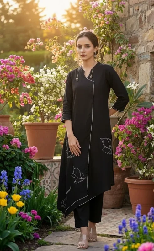 Asymmetrical Kurta