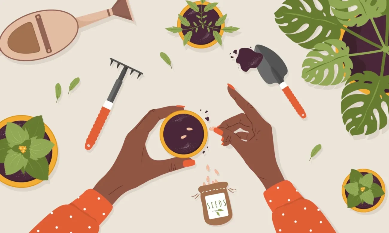 Skincare for gardening