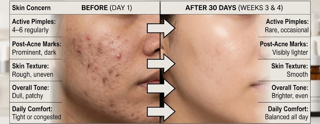 After Three and Four Weeks