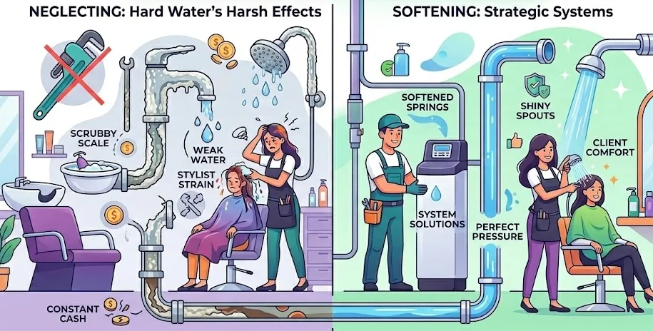 Ignoring Los Angeles Hard Water When Choosing Fixtures