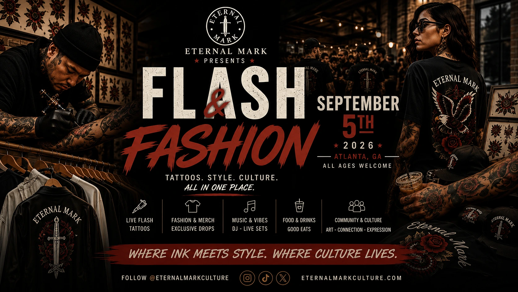 Ink Fest Atlanta 2026: Flash & Fashion Tattoo Event, Sept 5