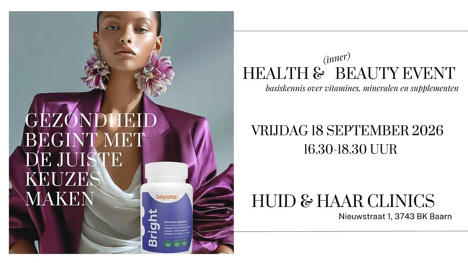 Health & (Inner)Beauty Event Baarn, 18 September 2026