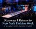 Runway 7 New York Fashion Week 2026: Schedule And Tickets