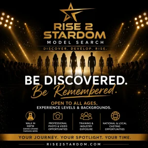 Grand Strand Fashion Week 2026: Rise 2 Stardom Model Search in Myrtle Beach